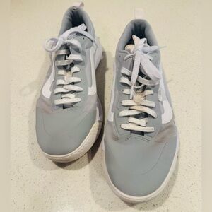 Vans Men's Gray and White UltraRange Sneakers